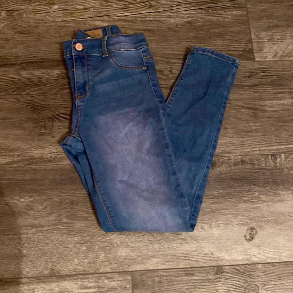 Blue, Jordache jeans.